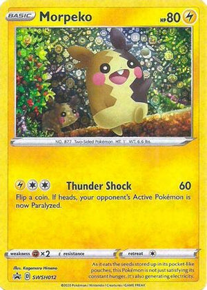 Morpeko (General Mills Promo) SWSH012  - Holofoil Miscellaneous Cards & Products - Promo