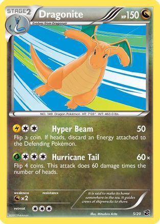 Dragonite (Dragon Vault) 005/20  - Holofoil Blister Exclusives - Promo