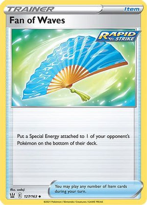 Fan of Waves 127/163  SWSH05 Battle Styles - Uncommon