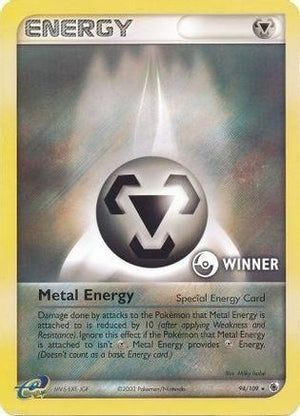 Metal Energy (Special) (Special) - 94/109 [Winner] 094/109  - Holofoil League & Championship Cards - Promo
