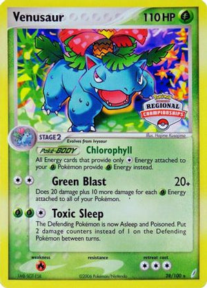Venusaur (Regional Championships) 028/100  League & Championship Cards - Promo