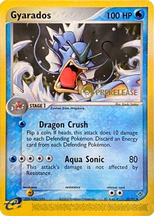 Gyarados (Prerelease) 032/97  Nintendo Promos - Promo