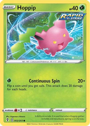 Hoppip 002/203  SWSH07 Evolving Skies - Common