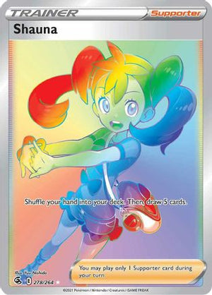 Shauna (Secret) 278/264  - Holofoil SWSH08 Fusion Strike - Secret Rare