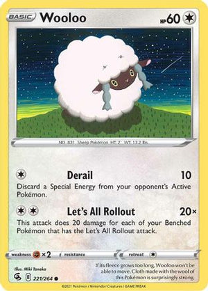 Wooloo (221) (221) 221/264  SWSH08 Fusion Strike - Common
