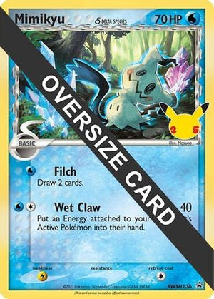 Mimikyu (Delta Species) (Delta Species) - SWSH136 SWSH136  - Holofoil Jumbo Cards - Promo