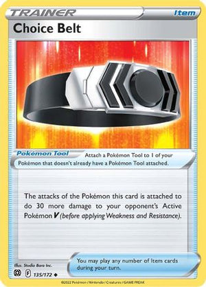 Choice Belt 135/172  SWSH09 Brilliant Stars - Uncommon