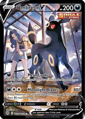 Umbreon V TG22/TG30  - Holofoil SWSH09 Brilliant Stars Trainer Gallery - Ultra Rare