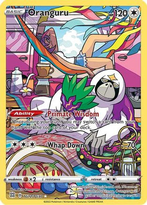 Oranguru TG12/TG30  - Holofoil SWSH09 Brilliant Stars Trainer Gallery - Ultra Rare