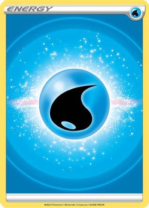 Water Energy (2022 Unnumbered) (2022 Unnumbered)  - Reverse Holofoil SWSH09 Brilliant Stars - Common