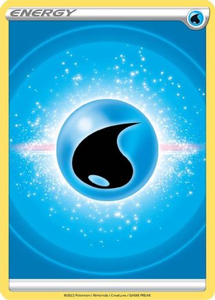 Water Energy (2022 Unnumbered) (2022 Unnumbered)  - Reverse Holofoil SWSH09 Brilliant Stars - Common