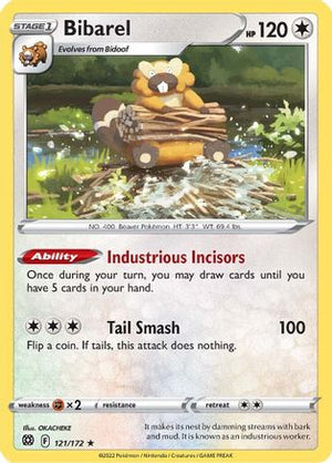 Bibarel 121/172  Deck Exclusives - Rare