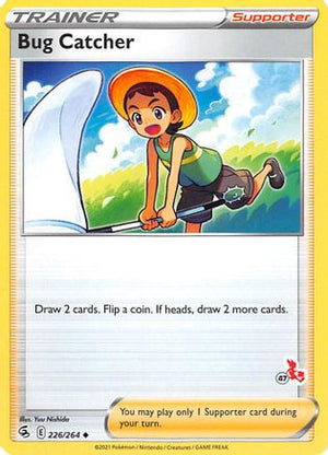 Bug Catcher (#47 Cinderace Stamped) 226/264  Battle Academy 2022 - Promo