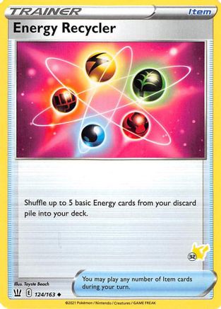 Energy Recycler (#32 Pikachu Stamped) 124/163  Battle Academy 2022 - Promo