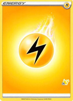 Lightning Energy (#21 Pikachu Stamped) (#21 Pikachu Stamped)  Battle Academy 2022 - Promo