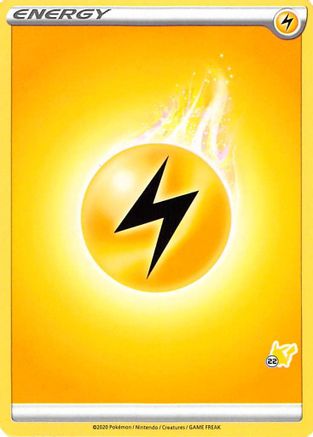 Lightning Energy (#22 Pikachu Stamped) (#22 Pikachu Stamped)  Battle Academy 2022 - Promo