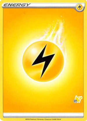 Lightning Energy (#27 Pikachu Stamped) (#27 Pikachu Stamped)  Battle Academy 2022 - Promo