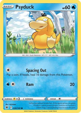 Psyduck 028/189  SWSH10 Astral Radiance - Common