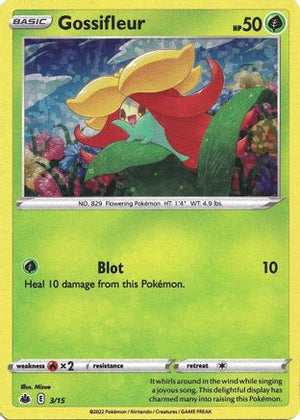 Gossifleur 003/15  - Holofoil McDonalds Promos 2022 - Promo