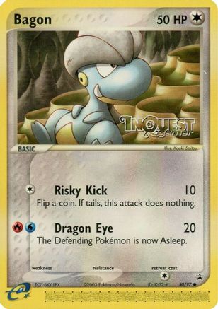 Bagon (InQuest Gamer) 050/97  Nintendo Promos - Promo