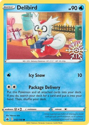 Delibird (Holiday Calendar) 032/198  - Holofoil Miscellaneous Cards & Products - Promo