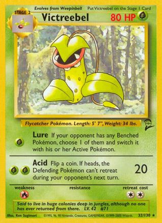 Victreebel 32/130  Base Set 2 - Rare