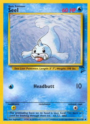 Seel 061/130  Base Set 2 - Uncommon