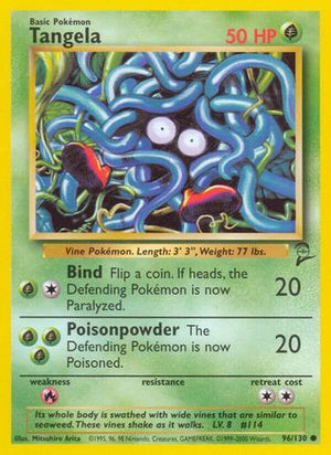 Tangela 096/130  Base Set 2 - Common