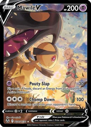 Mawile V TG17/TG30  - Holofoil SWSH12 Silver Tempest Trainer Gallery - Ultra Rare