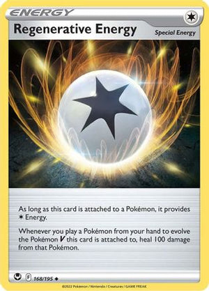 Regenerative Energy 168/195  SWSH12 Silver Tempest - Uncommon