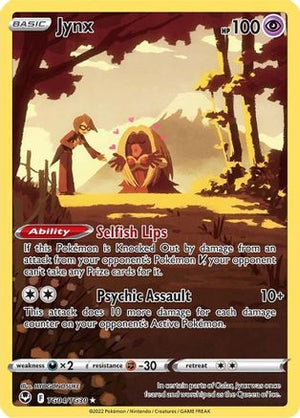 Jynx TG04/TG30  - Holofoil SWSH12 Silver Tempest Trainer Gallery - Ultra Rare
