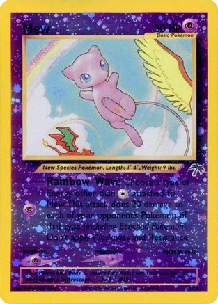 Mew 1/18  - Reverse Holofoil Southern Islands - Promo