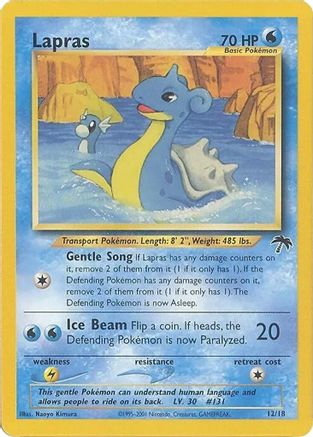 Lapras 12/18  Southern Islands - Promo