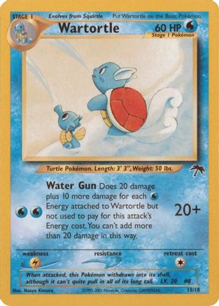Wartortle 15/18  Southern Islands - Promo