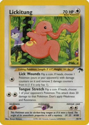 Lickitung 16/18  Southern Islands - Rare