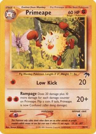Primeape 18/18  Southern Islands - Promo