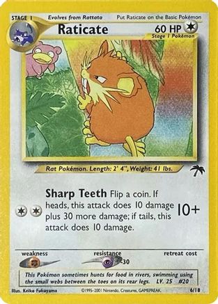 Raticate 6/18  Southern Islands - Promo