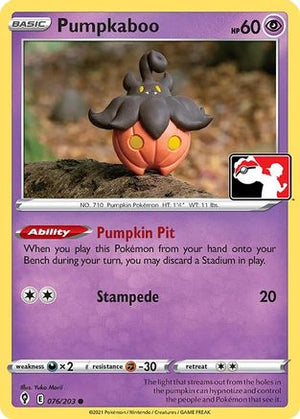 Pumpkaboo 076  Prize Pack Series Cards - Common