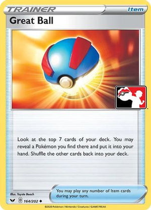 Great Ball 164  Prize Pack Series Cards - Uncommon