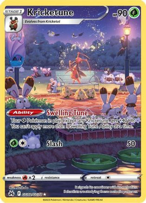 Kricketune GG02/GG70  - Holofoil Crown Zenith Galarian Gallery - Ultra Rare