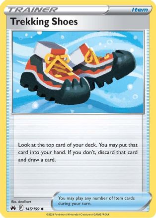 Trekking Shoes 145/159  - Reverse Holofoil Crown Zenith - Uncommon