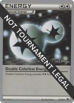 Double Colorless Energy - 2012 (Chase Moloney) 092  World Championship Decks - Uncommon