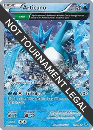 Articuno - 2015 (Jacob Van Wagner) 017  World Championship Decks - Rare