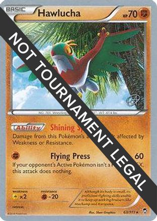 Hawlucha - 2015 (Rowan Stavenow) 063  World Championship Decks - Rare