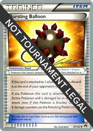 Bursting Balloon - 2016 (Cody Walinski) 097  World Championship Decks - Uncommon