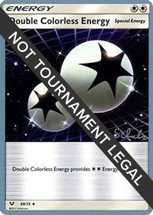Double Colorless Energy - 2018 (Robin Schulz) 069  World Championship Decks - Uncommon