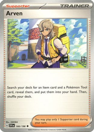 Arven 166/198  SV01 Scarlet & Violet Base Set - Uncommon