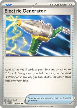 Electric Generator 170/198  SV01 Scarlet & Violet Base Set - Uncommon