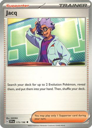 Jacq 175/198  - Reverse Holofoil SV01 Scarlet & Violet Base Set - Uncommon