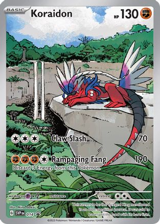 SEALED Koraidon 014 - Holofoil SV Scarlet & Violet Promo Cards - Promo